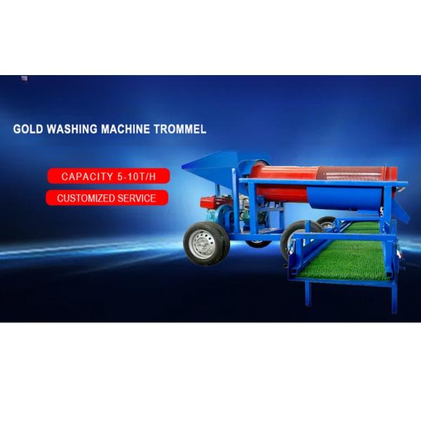 Small Scale 5 Tons Mini Gold Processing Plant for Alluvial Gold Gravity Separation
