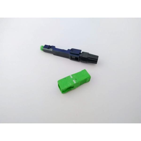 Quality SC / APC 55mm Fiber Fast Connector Embedded Structure High Reliability for sale