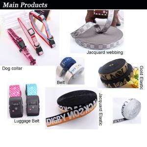 Safety Personalised Luggage Straps Adjustable With Polyester Cotton Material