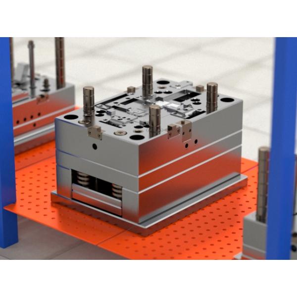 Transparent Clamshell Phone Front Cover (1*1) / Three-plates mold / Cold Runner No.21871