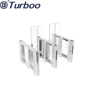 Access Control Swing Turnstile Barrier Speed Gate High Security With Servo Motor