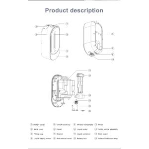 Added Convenience Hygiene Automatic Touchless Soap Dispenser