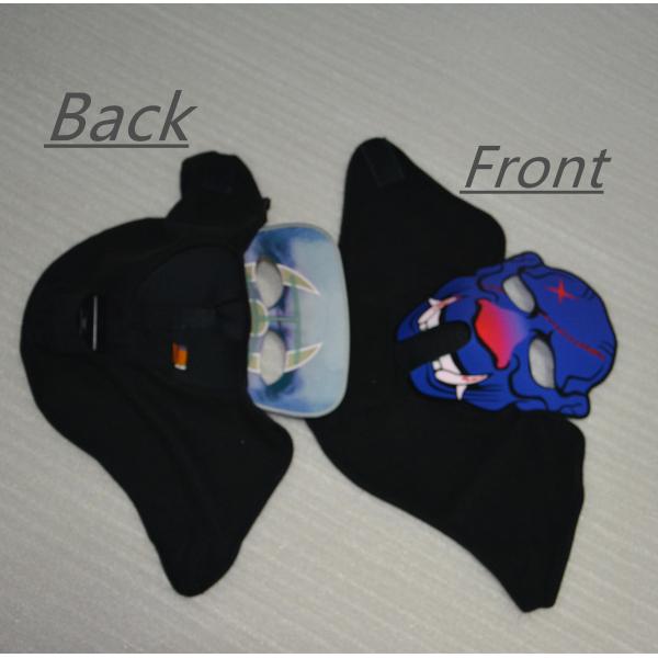 2018 New design sound activated LED mask for festival Parties Halloween horror masks,the mask of warcraft, EL mask