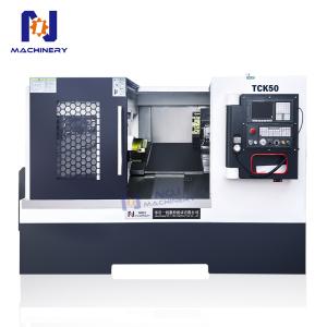 Wholesale TCK50 Small CNC Lathe Machine Light Duty Slant Bed Turning And Milling Center For Metal from china suppliers