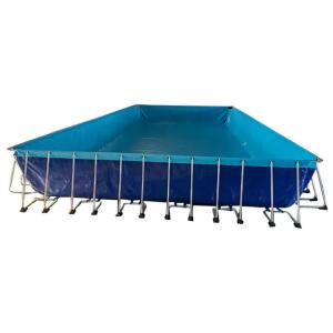 Portable Canvas Swimming Pool Easily Disassembled And Moved For Outdoor