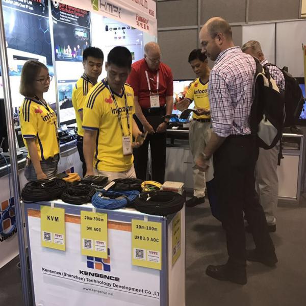 1.4 DP Active Optical Cable Fully HDCP 1.4 2.2 Compliant 500N Crush Resistance