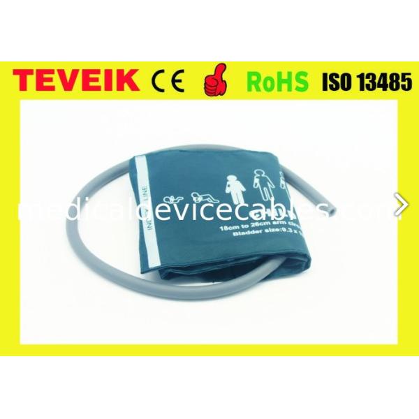 M1573A Single Hose Large Adult NIBP Cuff / Medical Blood Pressure Cuff Without Connector