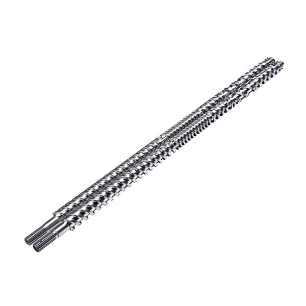0.015mm/100mm Screw Straightness Parallel Twin Screw and Barrel for Consistent