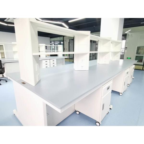 Matte Surfaces And Marine Edge Epoxy Resin Lab Countertops For Laboratory