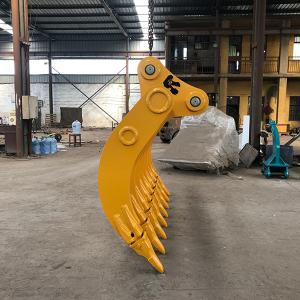 Wholesale High Durability Excavator Root Rake for Brush and Root Removal on Most Models from china suppliers