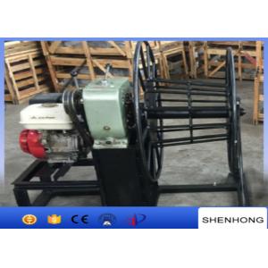 5 Ton Gasoline Engine Wire Rope Take Up Pulling Winch for Stringing Rope