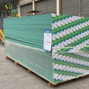 Moisture Resistant 9mm Gypsum Plaster Board Regular Drywall Partition Non