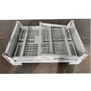 China Secure Pallet Cages With Padlock Locking System 500kg - 2000kg Load Bearing on sale