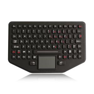 Ip68 Dynamic Sealed Silicone Industrial Keyboard Desktop With Backlight