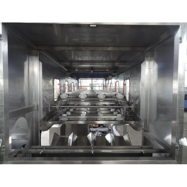 600BPH Drinking Water Filling Machine , 5 Gallon Water Bottling Machine Full Automatic