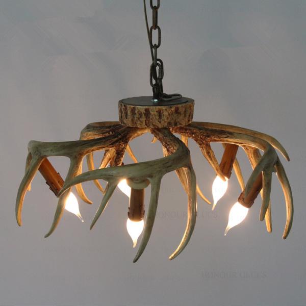 Faux antler ceiling chandelier lights Fixtures (WH-AC-21)