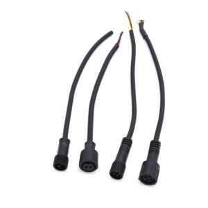China Female Electrical Waterproof Plug Connector M12 3 Pin 2.5mΩ Contact Resistance on sale