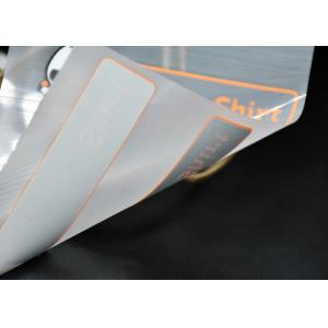 Anti Sublimation Matte Logo Heat Transfer Fabric Labels For Work Wear