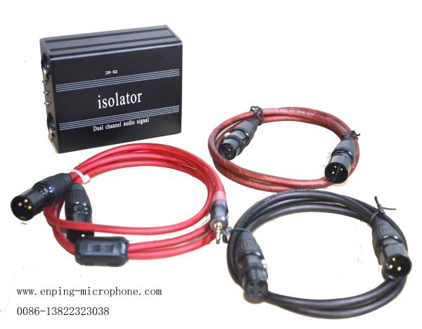 Quality CR-01 Audio signal filtering isolator transformer for eliminate mixer/computer/speaker's  current sound or noise for sale
