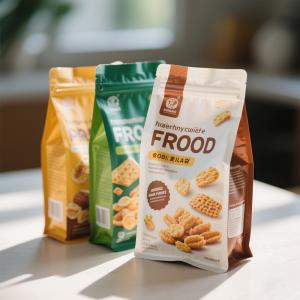 Wholesale Custom Printed Stand-Up Composite Bags - Full CMYK &amp; Soft Touch Finish from china suppliers