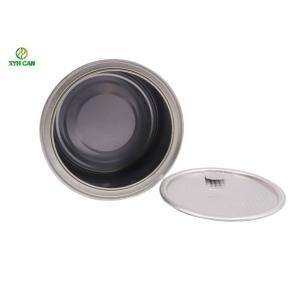 Round Tin Cans for food packing CMYK 4C Printing Food Tin Boxes 0.19mm Tinplate