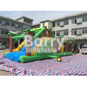 Outdoor Commercial Inflatable Obstacle Course For Kids