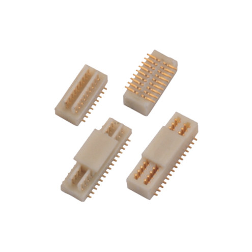 Quality 0.635mm Male Smt Board To Board Connector Black 10p Customized Pcb Board Connectors for sale