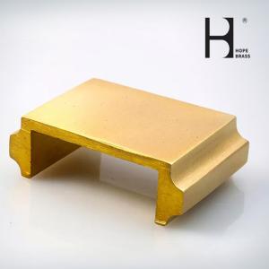 Rustproof 3kg/M 58% Copper Composite Handrail With Brushed Surface