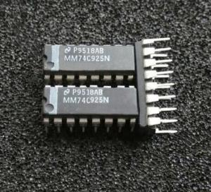 China 4 Digit Counters Single Chip Microcontroller , MM74C925N Arduino Microcontroller Chip on sale