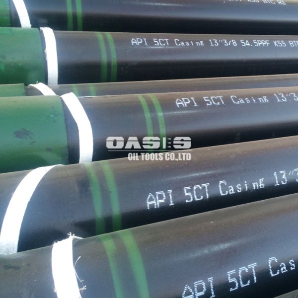 Painted Surface Steel Well Casing Pipe Non - Alloy With BTC Thread Type