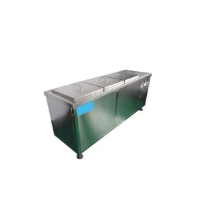 Degreasing Ultrasonic Cleaning Machine Multi Tanks Engine Bonnet 28khz/40khz
