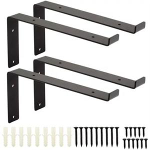 Wall Mounted Floating Shelf Bracket with Easy Assembly L Type and Easy Assembly