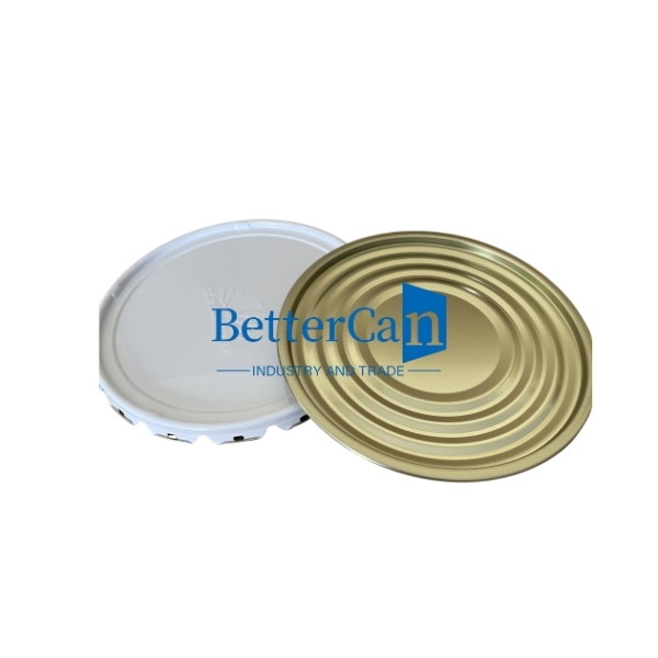 20liter Tin Pail 0.38mm Gold Lacquer Pail Bottom 7 Layer Strcture Conical Pail