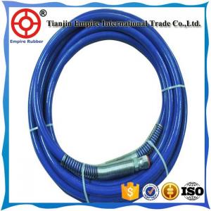 SAE 100 R7 synthetic fiber reinforced orange cover thermoplastic hydraulic rubber hose