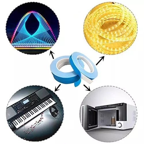 Double Sided Thermal Tape With Acrylic Pressure Adhesive 0.2mm 20 N/25mm Tensile