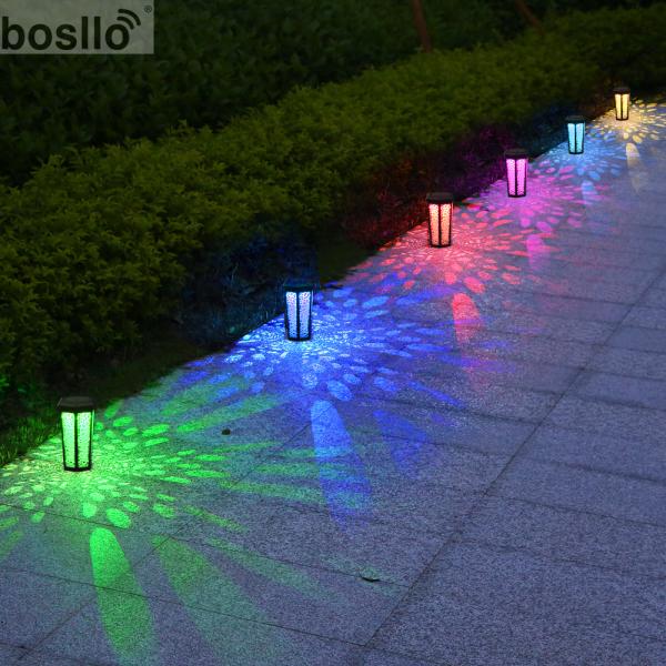 Long Working Time Solar Powered Outdoor Lights ABS PC Material 8-10 Hours