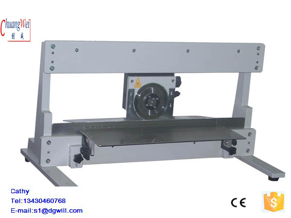 Quality Manual PCB Cutting Machine with Circular and Linear Blade Cutting 720mm for sale