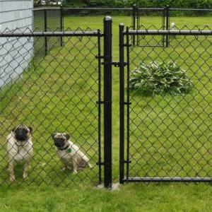 3.0mm Galvanized Chain Link Fence Pvc Coated Cyclone Fence Panels Easy