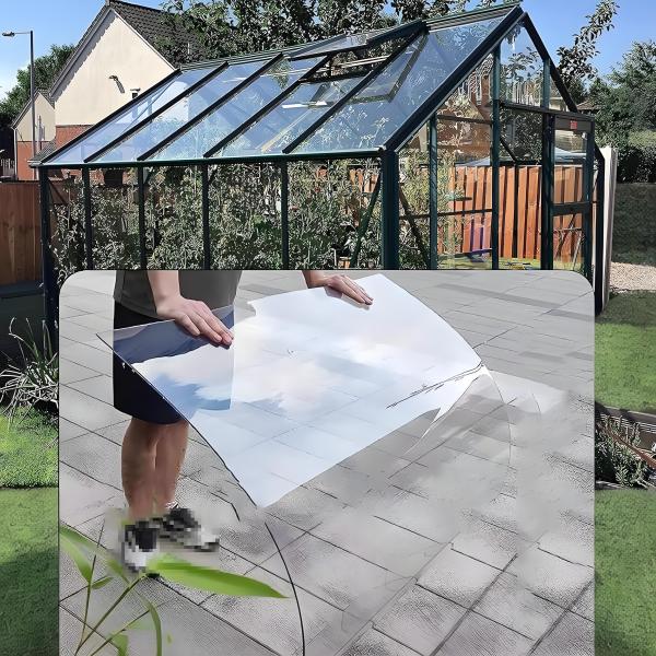 3mm Clear Polycarbonate Solid Sheet UV Protection Impact Resistant