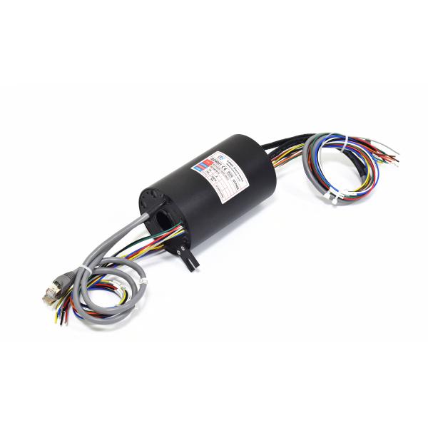 Quality 1000 M Ethernet Slip Ring No Package Loss Apply To Motion Simulator for sale