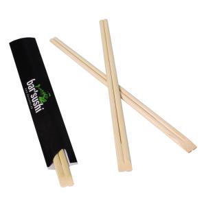 Custom Laser Engraved Bamboo Chopsticks With Personalized Logo Reusable