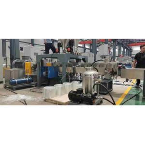 China CE HDPE Plastic Recycling Line 160Kw Waste Plastic Granulator Machine on sale