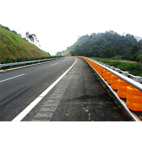Double Buckets EVA Filled Safety Roller Barrier Galvanized