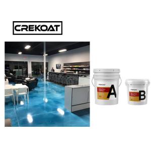 2 Parts Epoxy Resin Metallic Garage Floor Paint Clear Polymer Low Viscosity