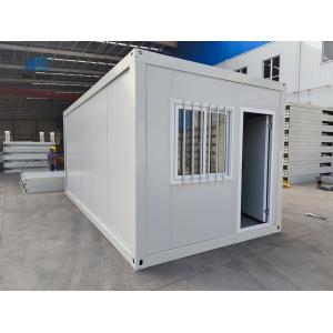 Wholesale Galvanized Steel Foldable Container Homes , Powder Coating Prebuilt Container Homes from china suppliers