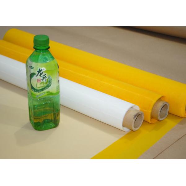 Quality NSF Test White Silk Screen Mesh Roll For T- Shirt Printing , 305cm Width for sale