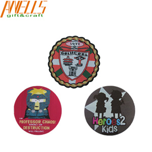 Polyester Fabric Woven Clothes Label High Grade Self Adhesive