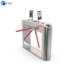 Stable Tripod Turnstile Gate Convenient With Alarm Prompt Functions
