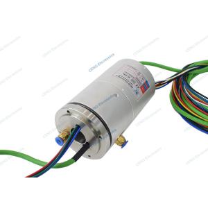 Wholesale Integrated Ethernet Signal Power Electrical Slip Rings 30rpm With Pneumatic Rotary Unions from china suppliers