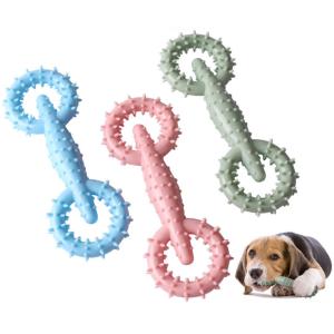 Natural Rubber Teething Dog Interactive Toy For Aggressive Chewers Large Breed
